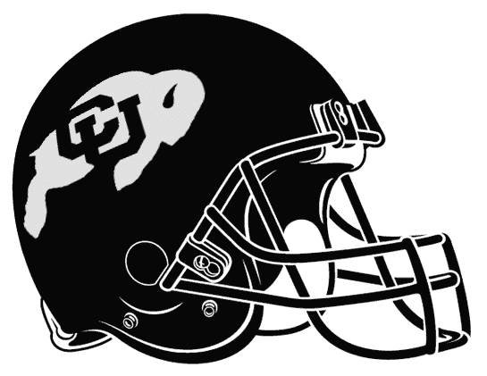 Colorado Buffaloes 1998 Helmet Logo decal sticker